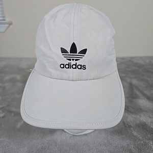 Adidas Hat Womens Adjustable Originals Trainer White‎ Black 3 Stripe Athleisure
